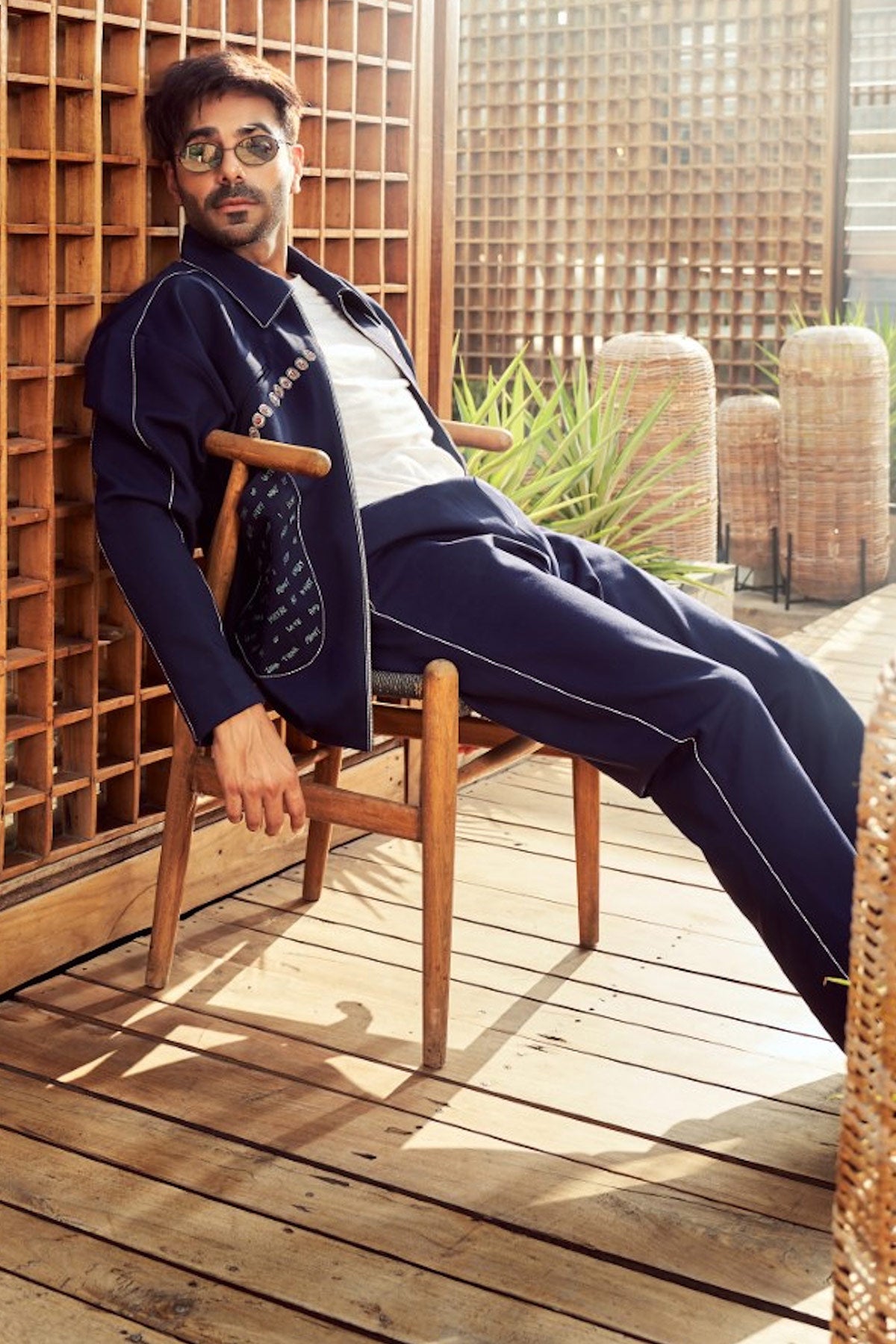 Aparshakti Khurana In Good Enough Jacket With Pants – Shahin Mannan