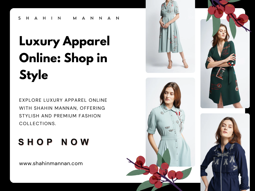 Luxury Apparel Online: Shop in Style