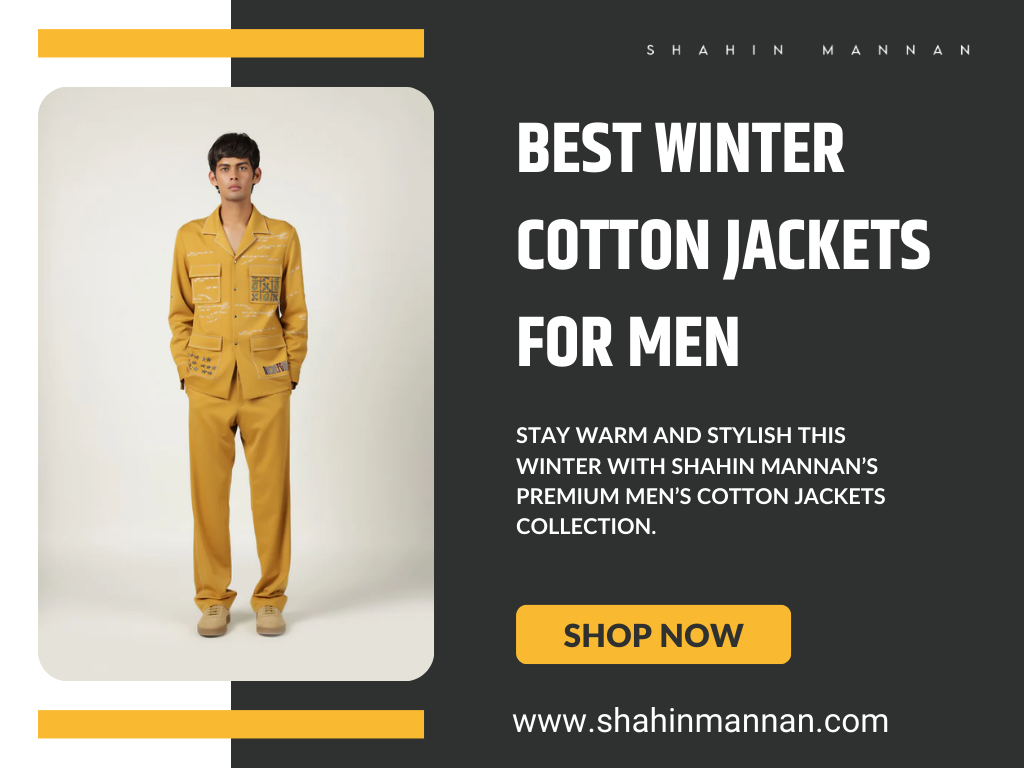 Winter Cotton Jackets for Men