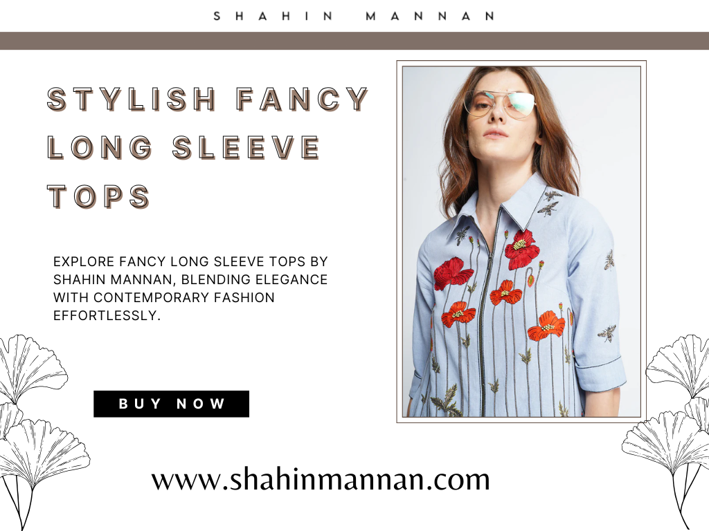 fancy long-sleeve tops