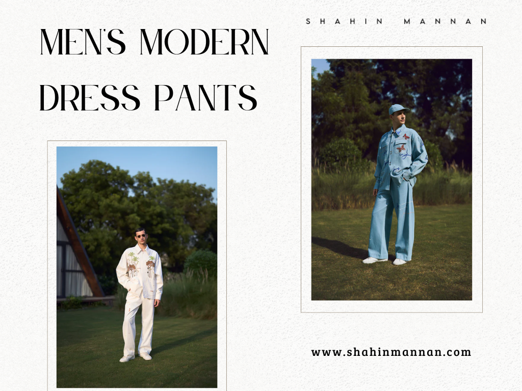 men's modern dress pants