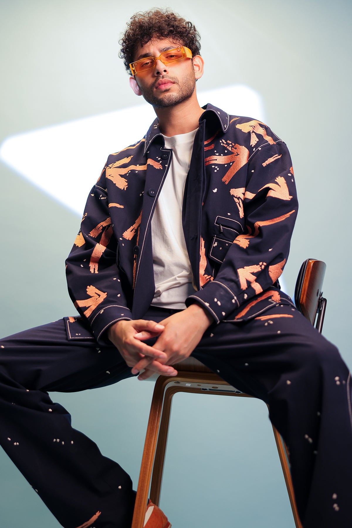 Varun Aggarwal in Arrow Oversized Jacket With Matching Pants