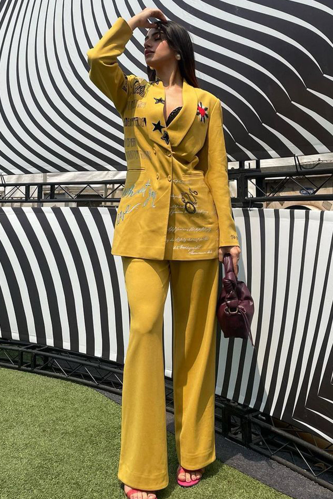 Pakhi Gadh in Do What You Love Blazer And Straight Pant