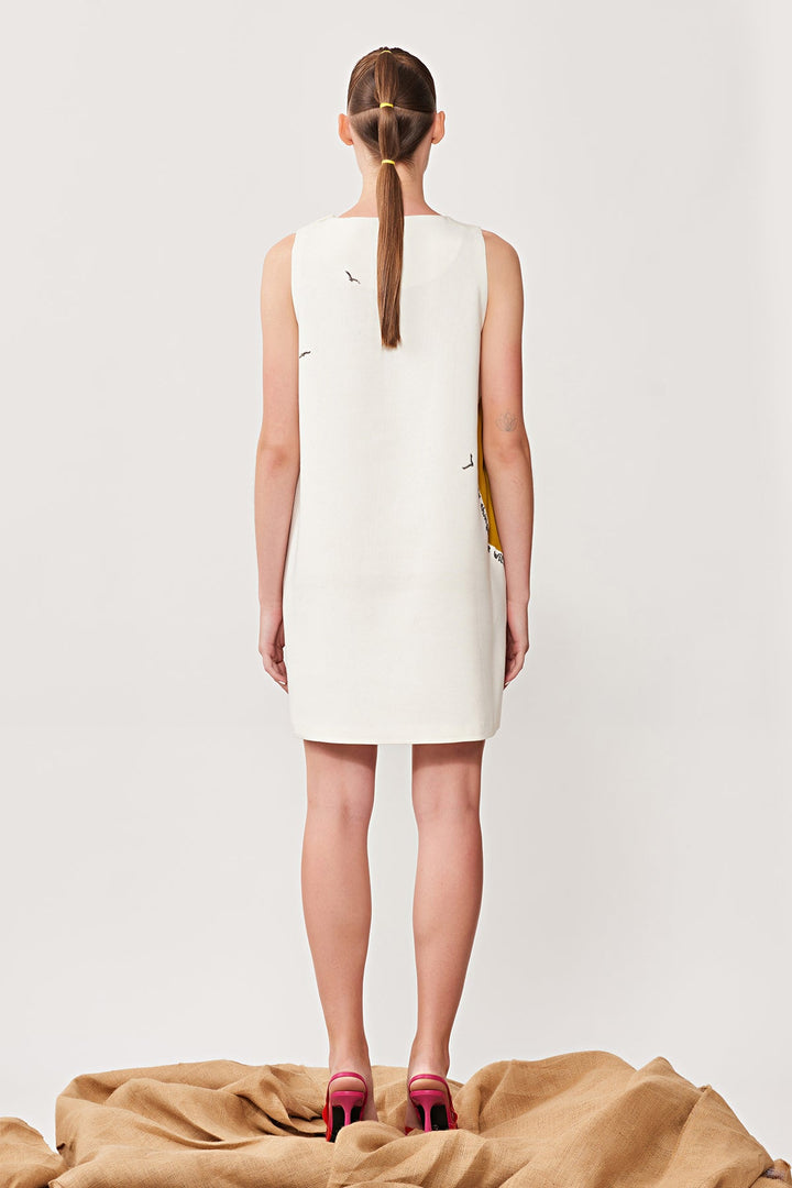 Roshni Chopra in Moon Branch Sleeveless Dress