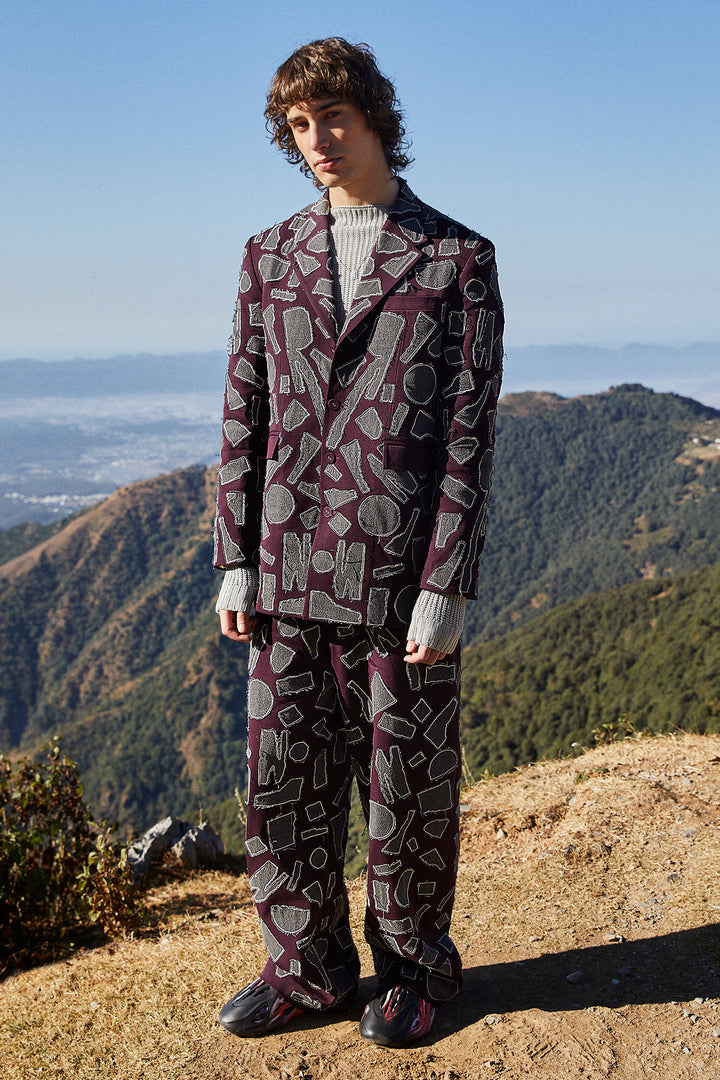 Abstract Shapes Blazer