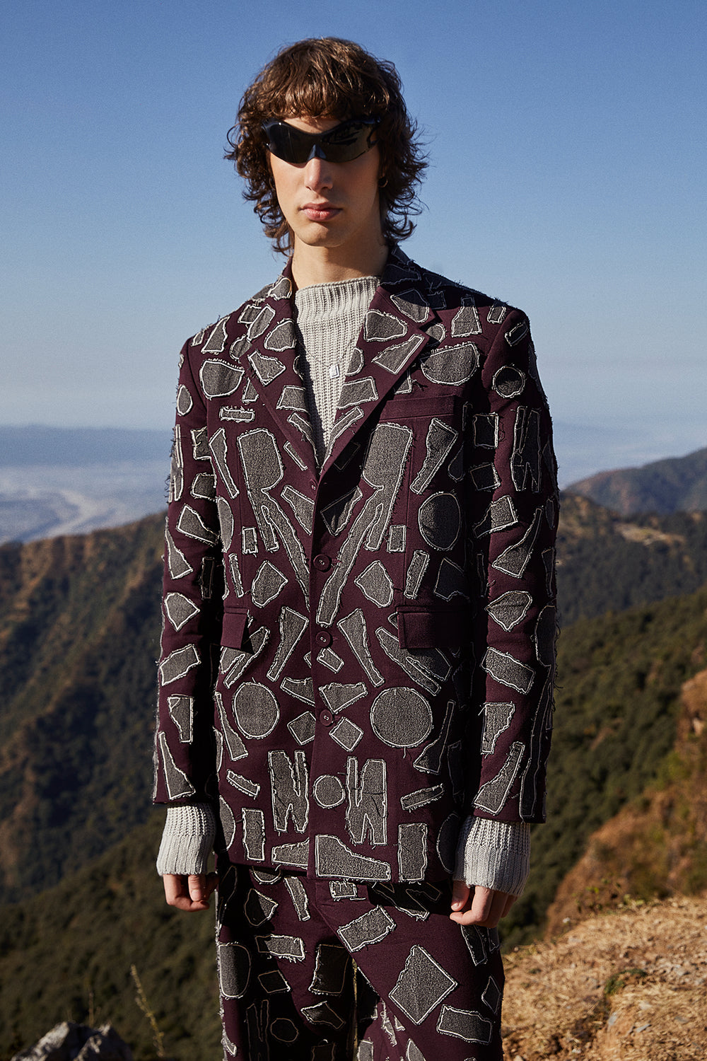 Abstract Shapes Blazer
