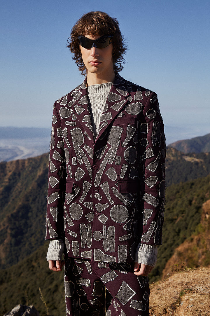 Abstract Shapes Blazer