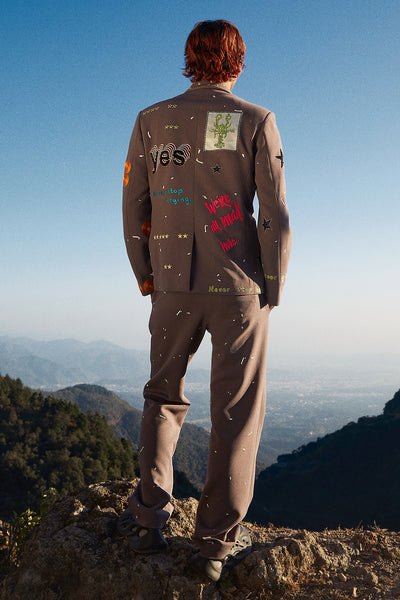 Straight Pants Of "('this Is It' Blazer)"