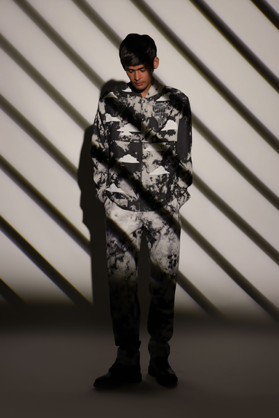 Vihaan Samat in Air Balloon,Clouds And Sun Double Layer Bomber With Pants