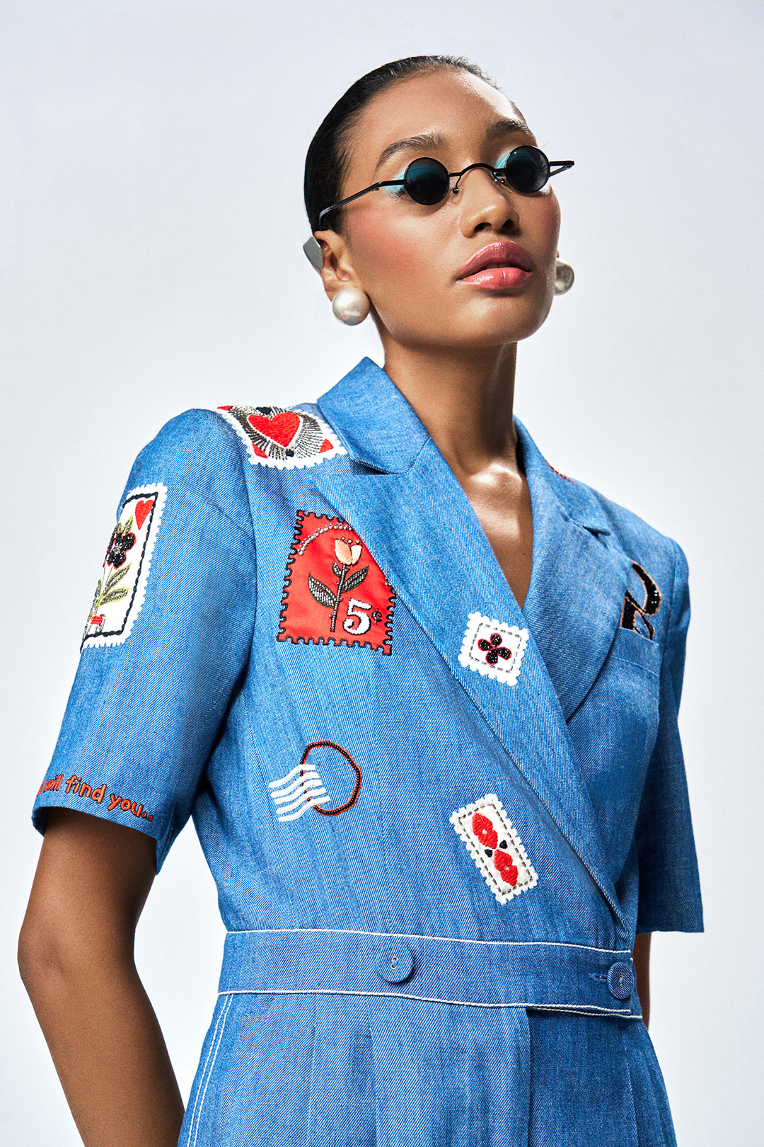 STAMP TAILORED JUMPSUIT