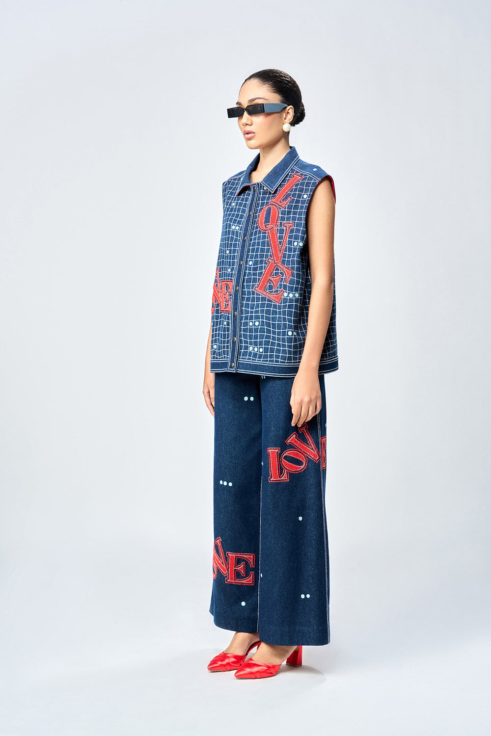 LOVE CHECKS VEST