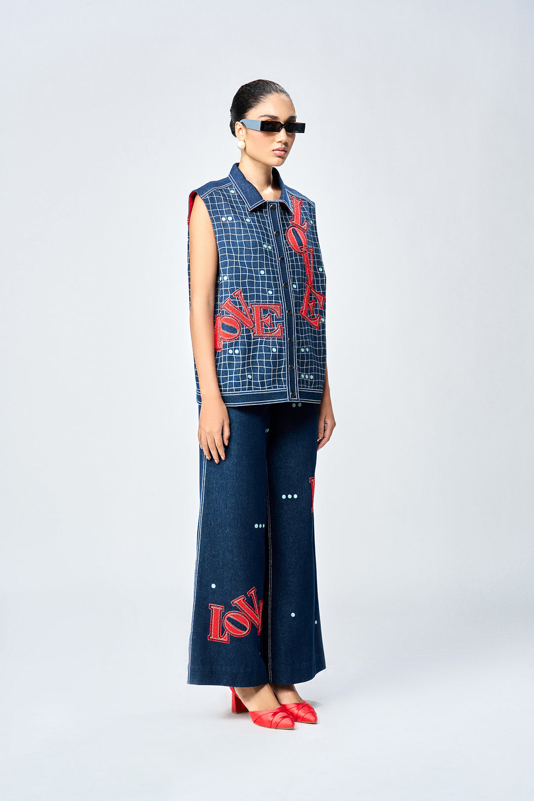 LOVE CHECKS VEST