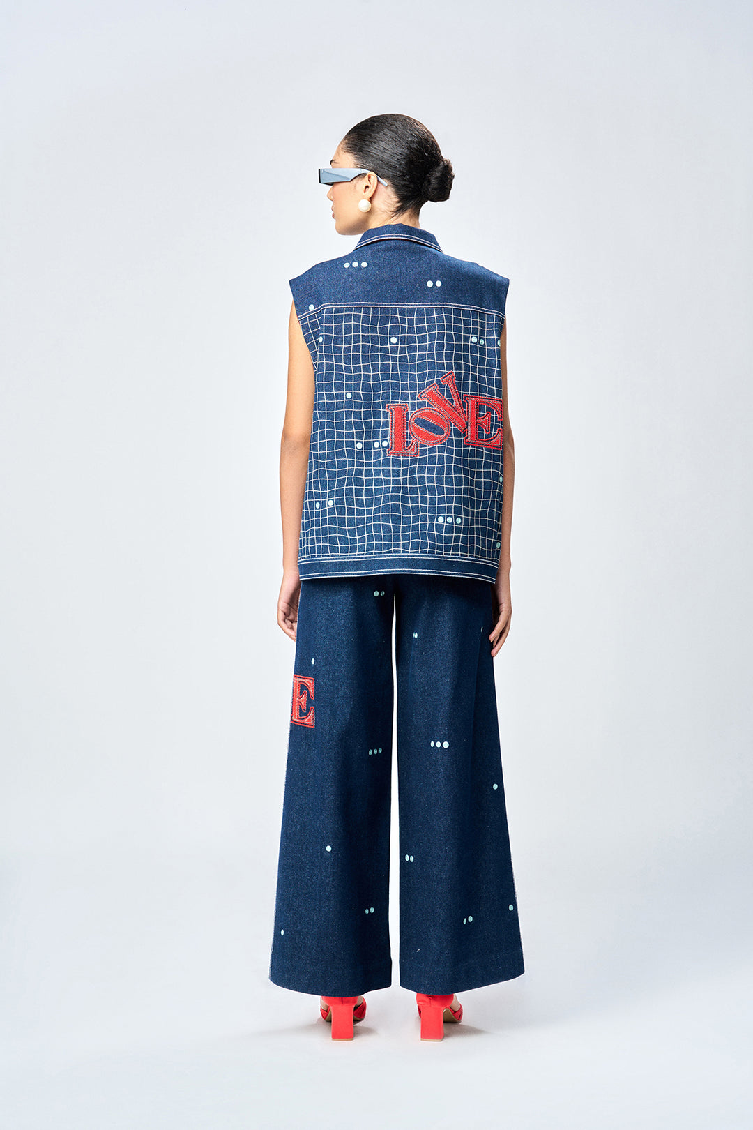 LOVE CHECKS VEST