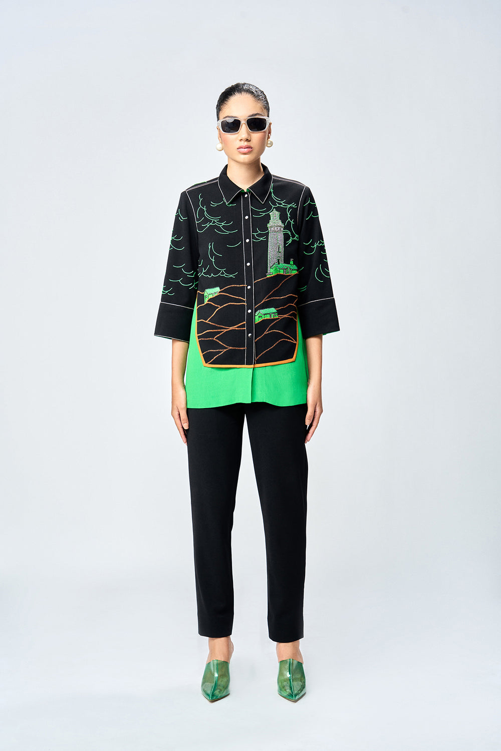 TRACK PANTS OF ( LIGHTHOUSE DOUBLE LAYER SHIRT )