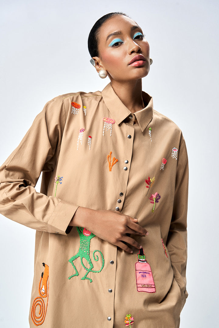 FUNKY MONKEY BAGGY SHIRT