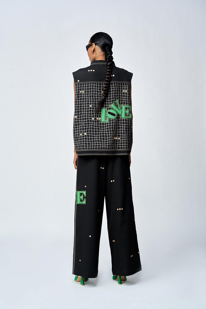 LOVE CHECKS VEST
