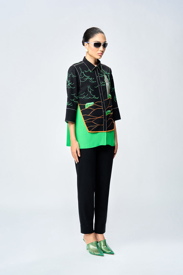 TRACK PANTS OF ( LIGHTHOUSE DOUBLE LAYER SHIRT )