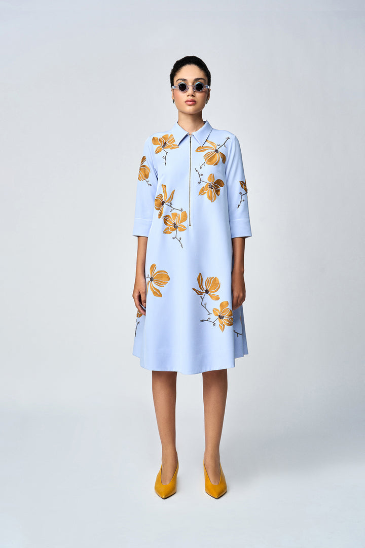 MAGNOLIA SIDE TRIANGLE DRESS