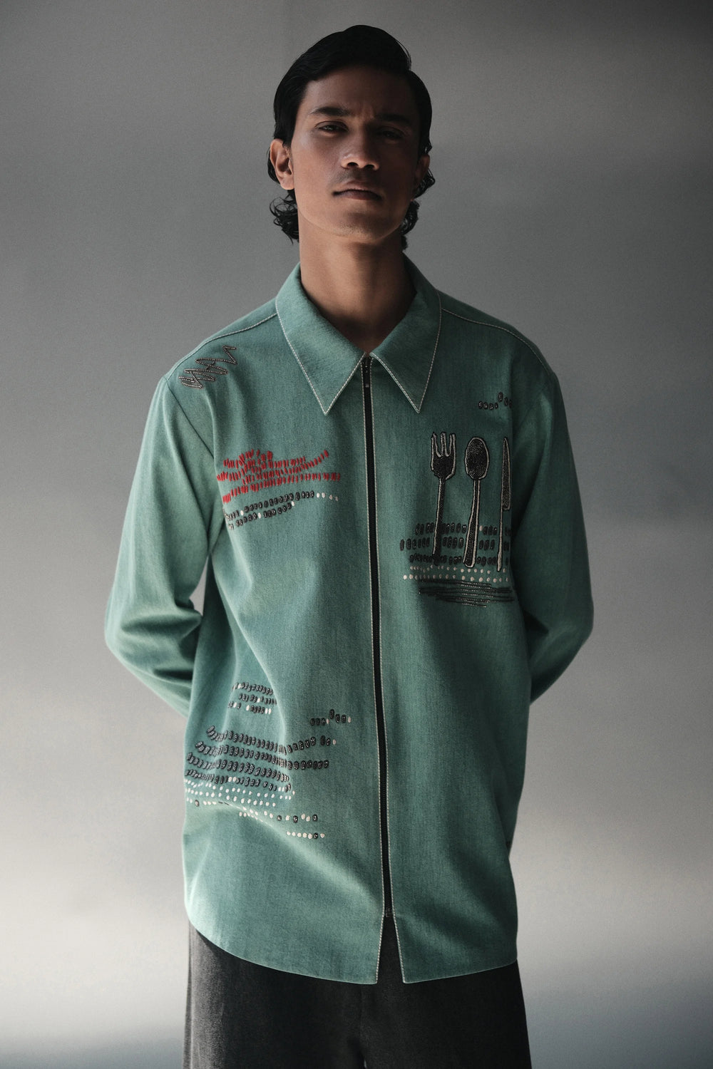 CUTLERY FULL SLEEVE SHIRT