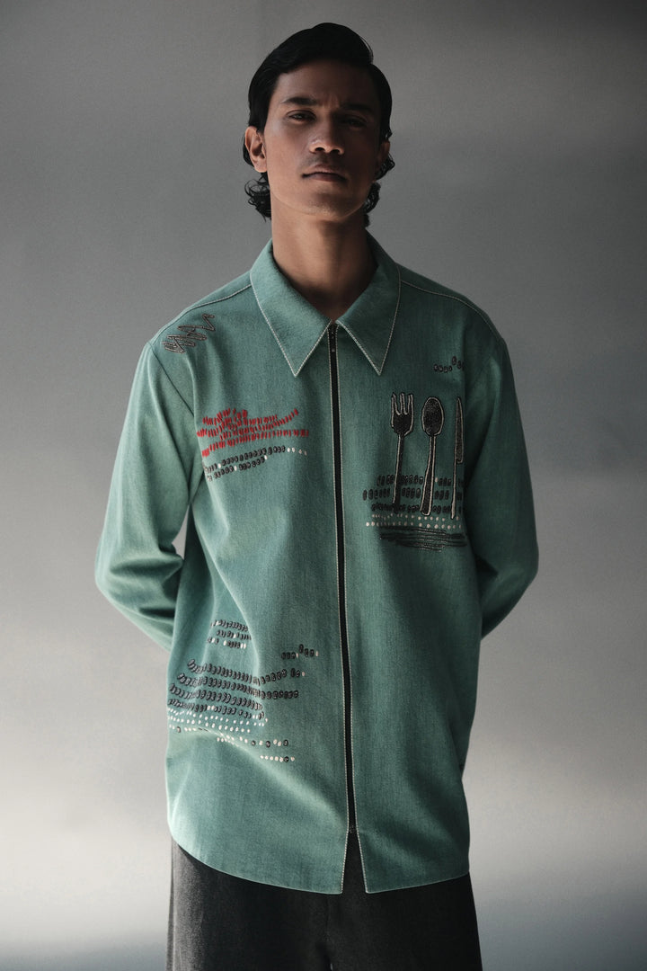 CUTLERY FULL SLEEVE SHIRT