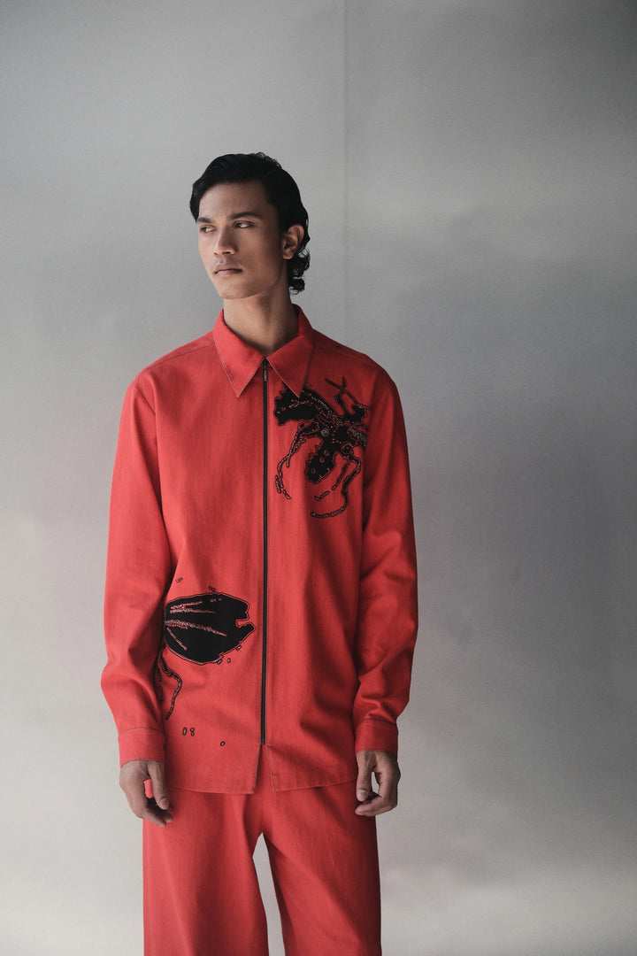 WASP FULL SLEEVE SHIRT WITH BAGGY PANT