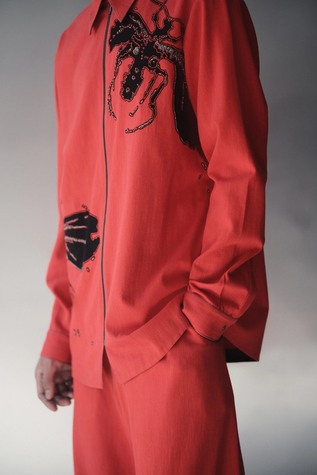WASP FULL SLEEVE SHIRT WITH BAGGY PANT