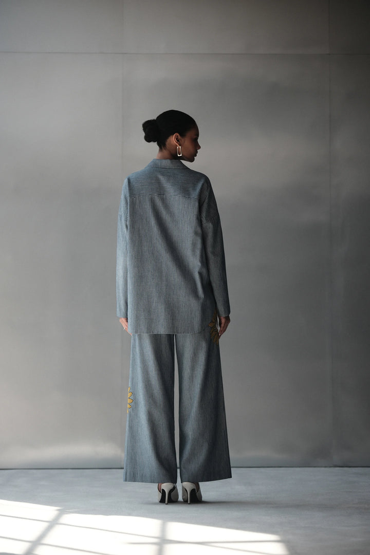EYE BLOOM BAGGY SHIRT