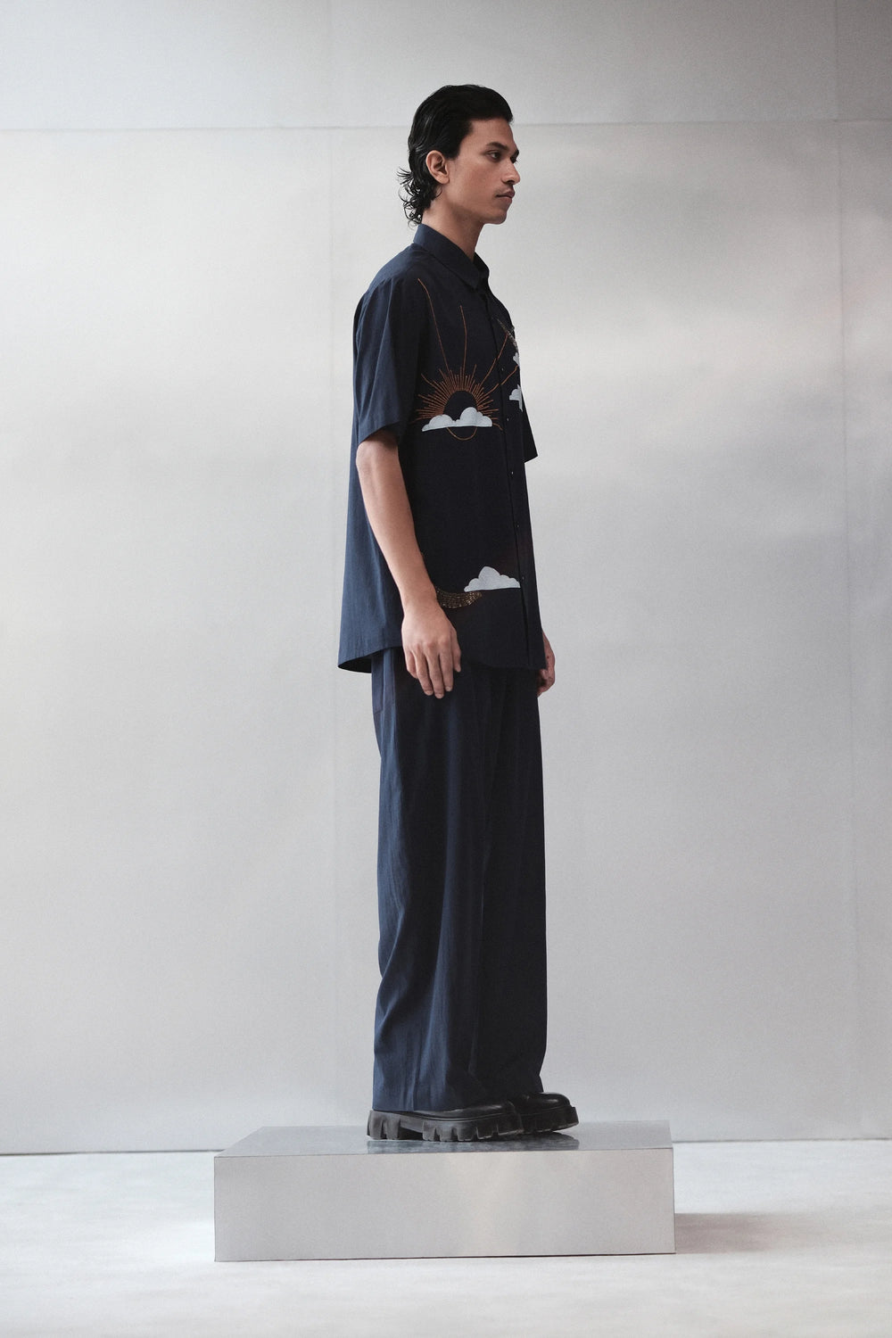 SUN AND SPICE HALF SLEEVE SHIRT