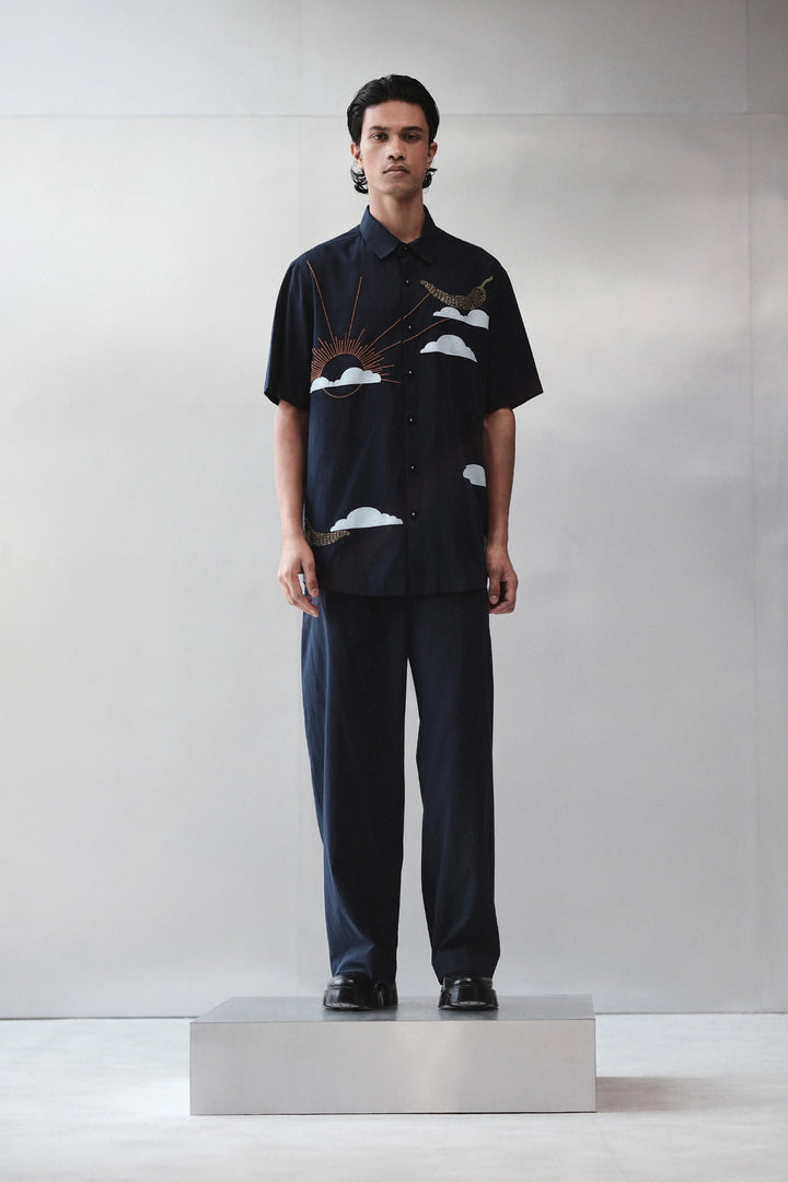 SUN AND SPICE HALF SLEEVE SHIRT