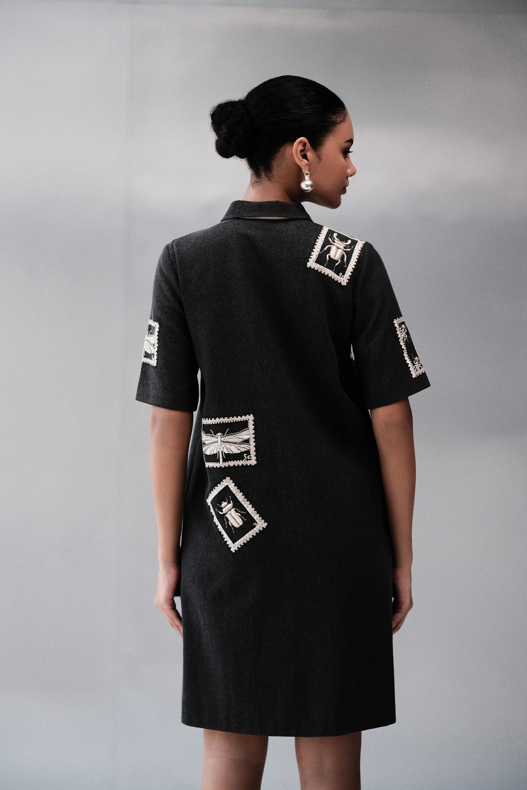 BUG STAMP SHIFT DRESS