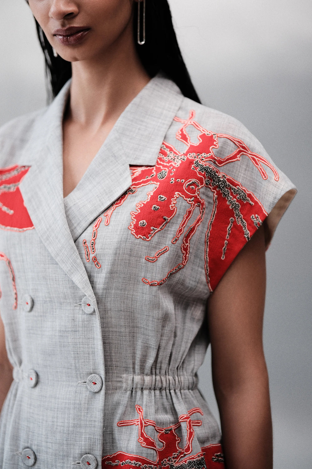 WASP WRAP ROBE JACKET