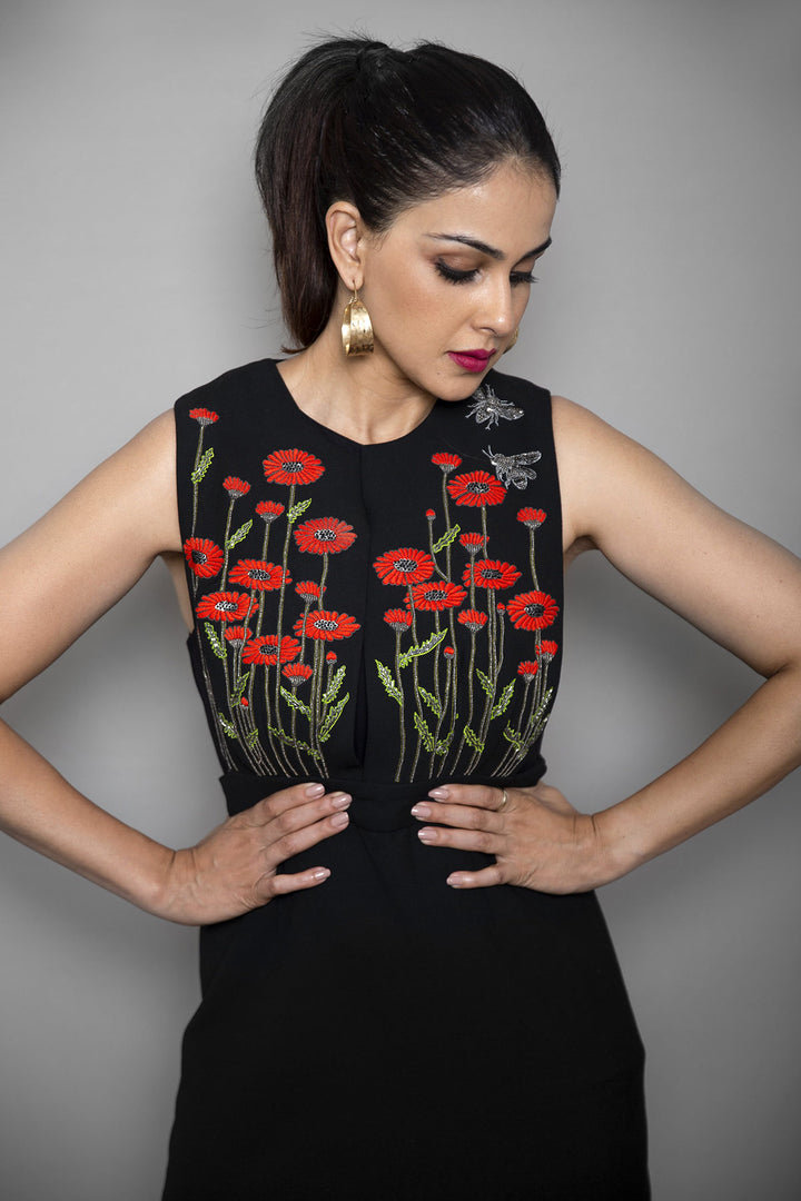 Genelia Dsouza In Daisy And Bee Dungree Dress