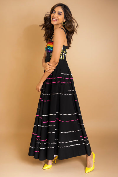 Ritu Verma In Star Corset Circular Dress