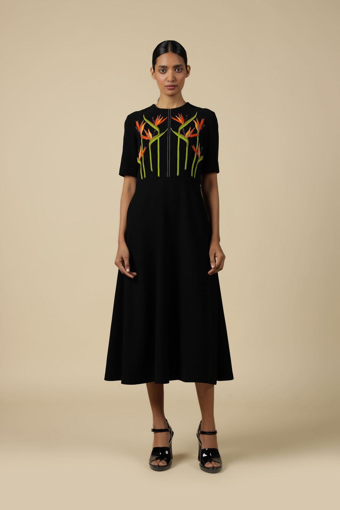 Bird Of Paradise Midi Dress