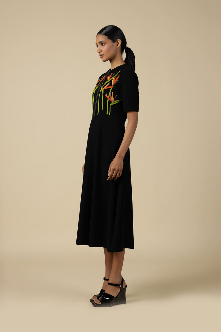 Bird Of Paradise Midi Dress