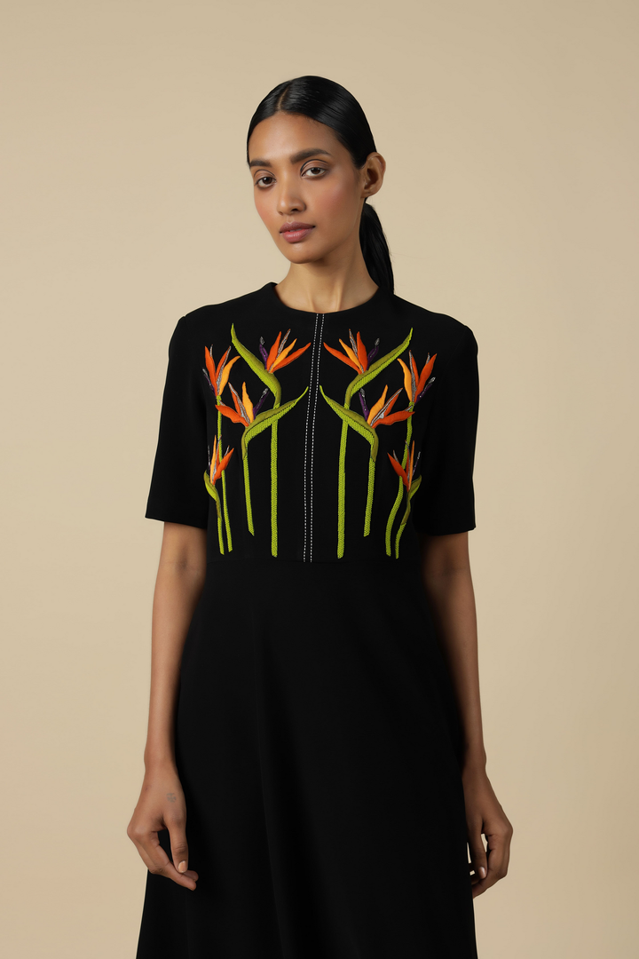 Bird Of Paradise Midi Dress