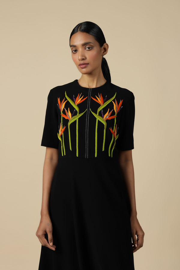 Bird Of Paradise Midi Dress