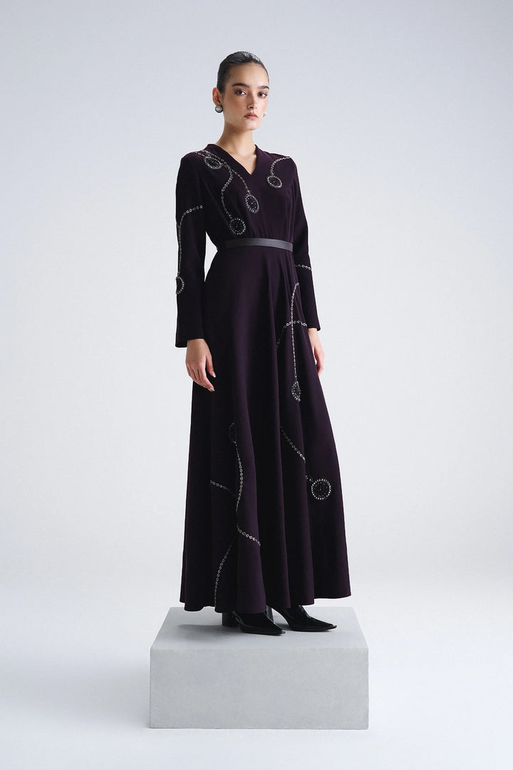 POCKET WATCH LONG CIRCULAR DRESS