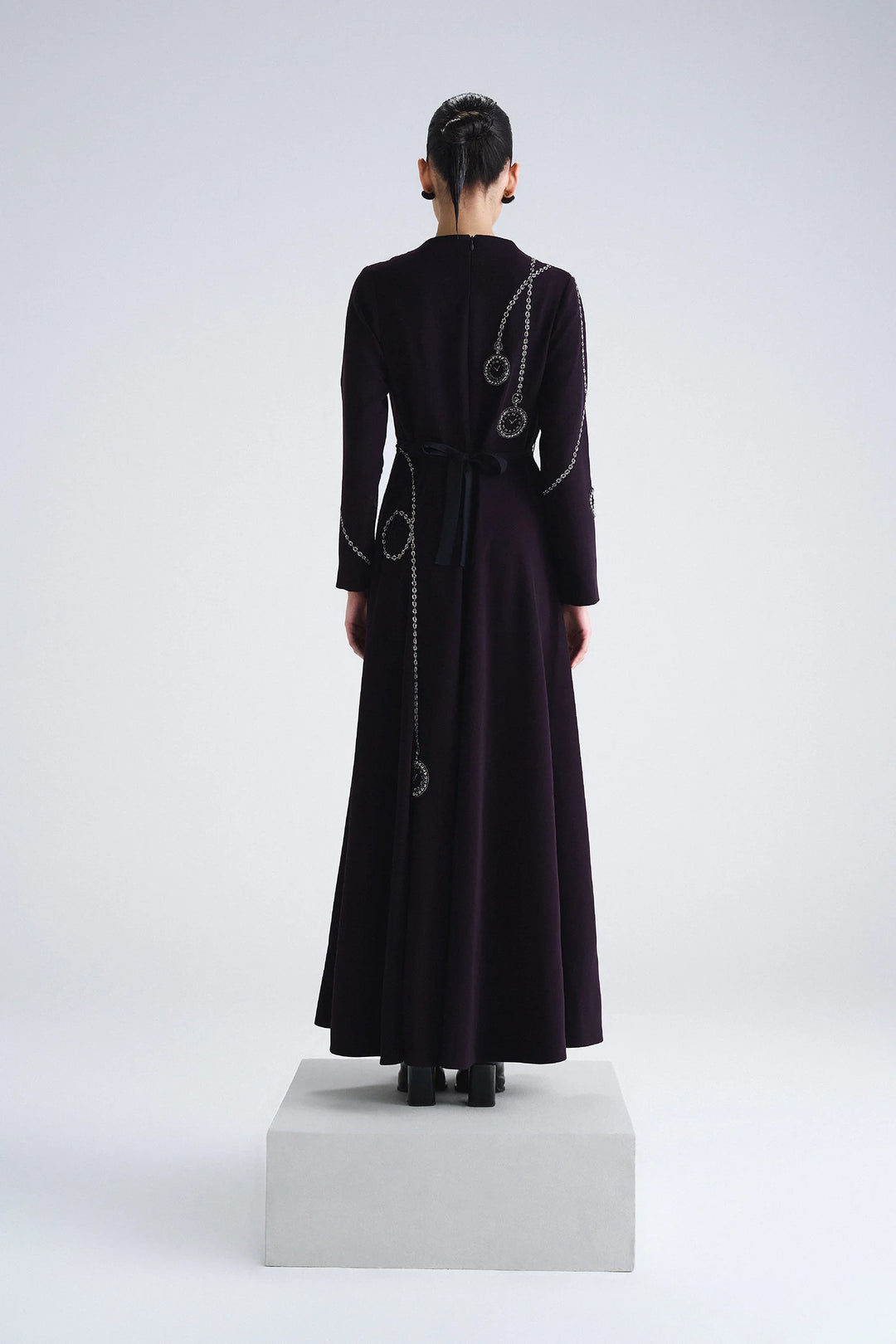POCKET WATCH LONG CIRCULAR DRESS