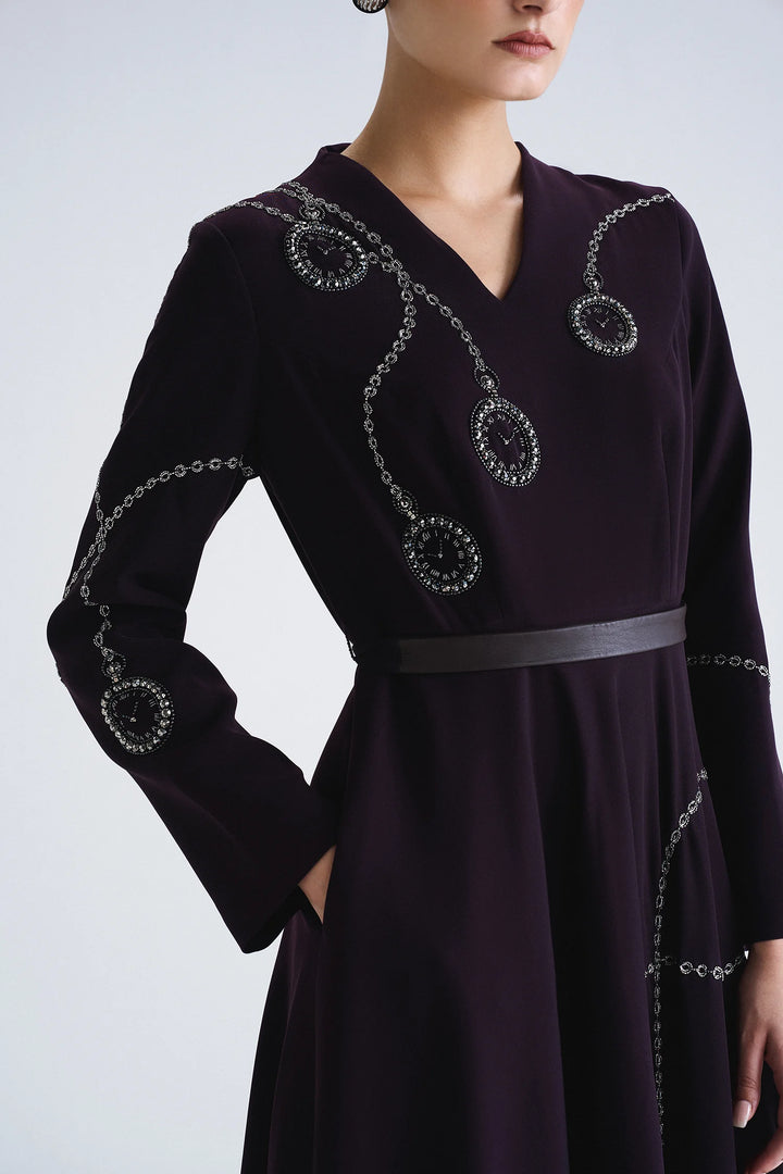 POCKET WATCH LONG CIRCULAR DRESS