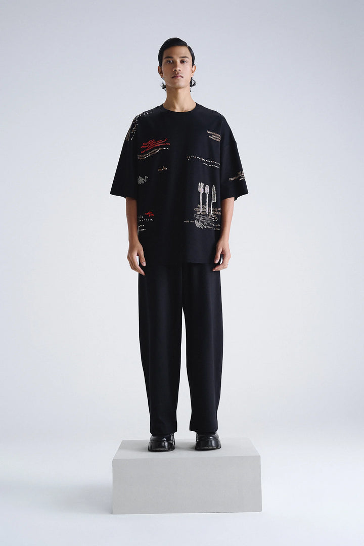 CUTLERY BOXY T-SHIRT