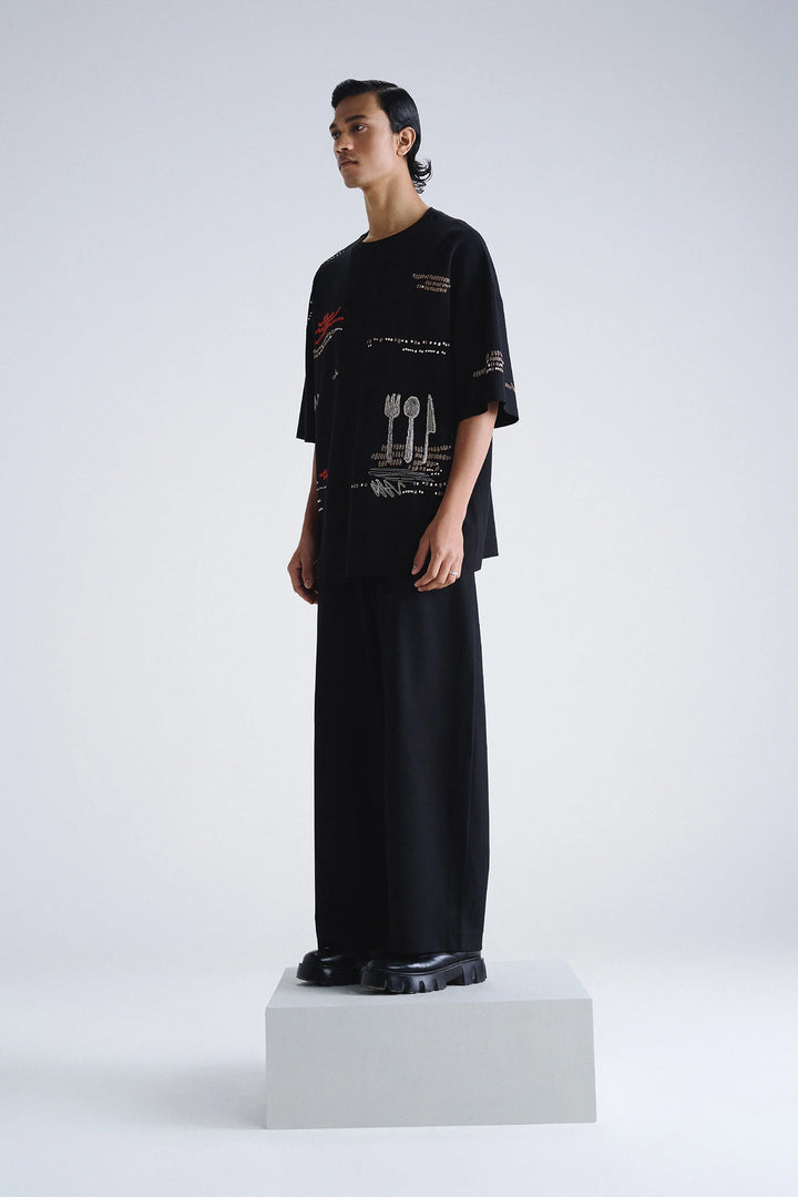 CUTLERY BOXY T-SHIRT