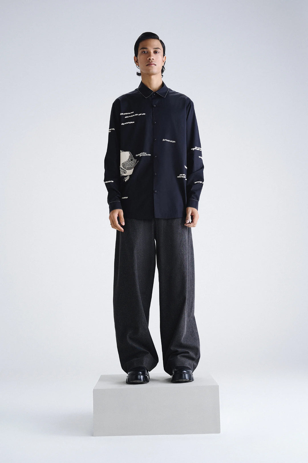ODD FISH FULL SLEEVE SHIRT