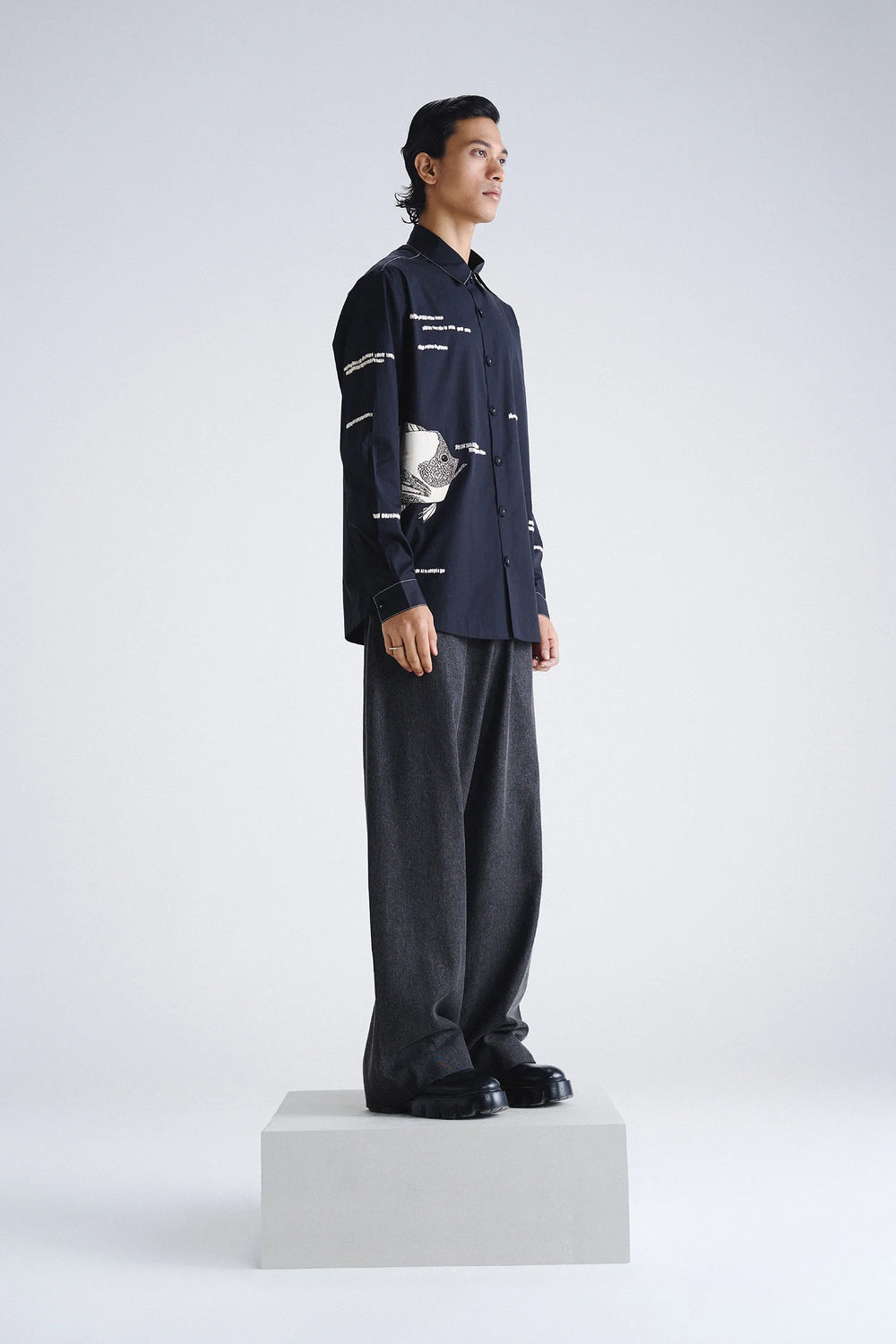 ODD FISH FULL SLEEVE SHIRT