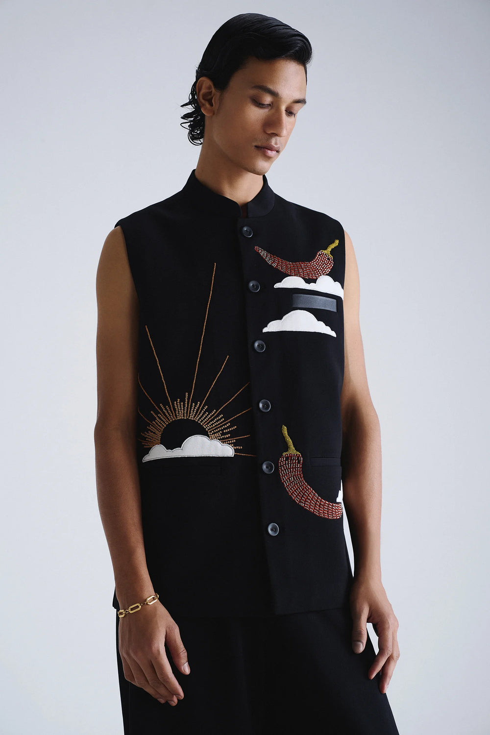 SUN AND SPICE NEHRU JACKET