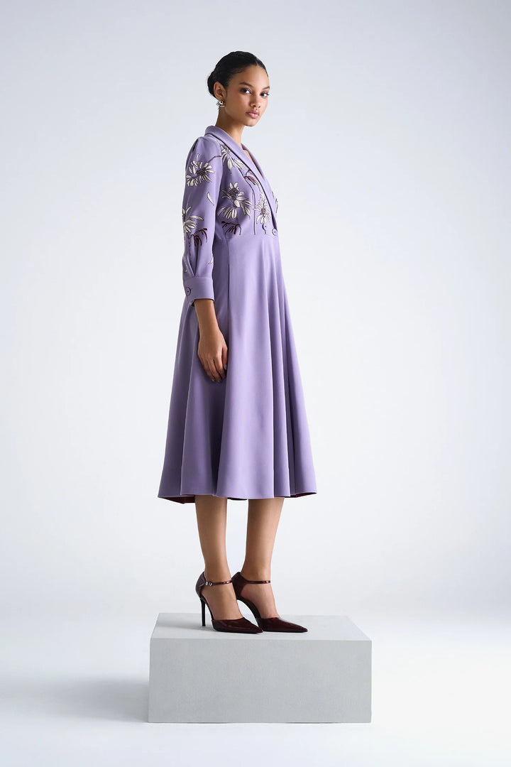 CRYS WRAP DRESS
