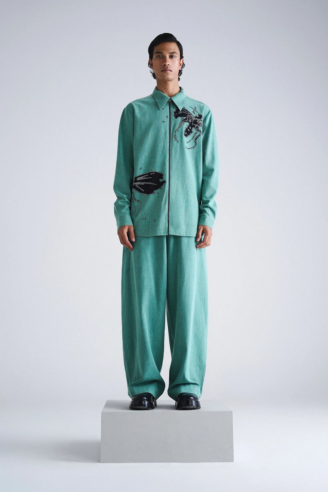 BAGGY PANT OF WASP FULL SLEEVE SHIRT