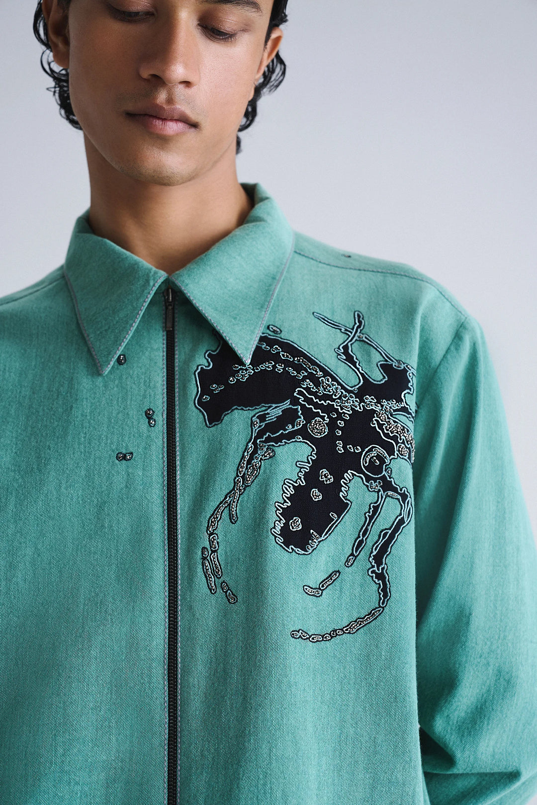 WASP FULL SLEEVE SHIRT WITH BAGGY PANTS