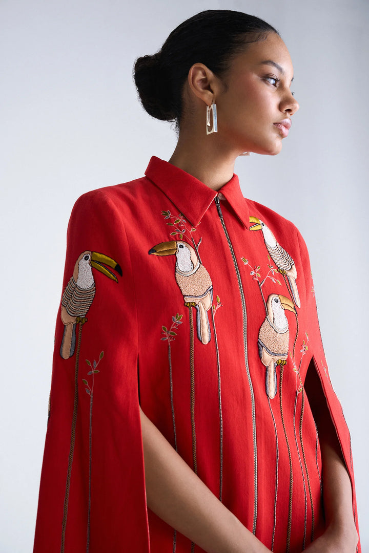 BELL BOTTOM PANTS OF ( TOUCAN CAPE )