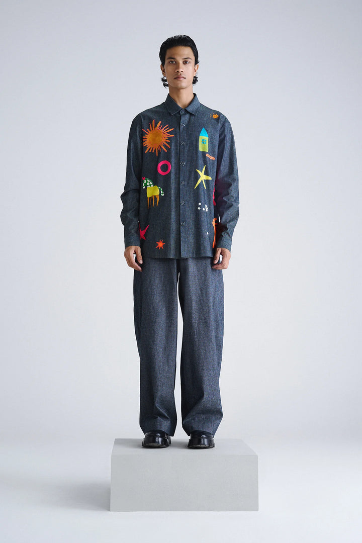 KIDOODLE FULL SLEEVE SHIRT